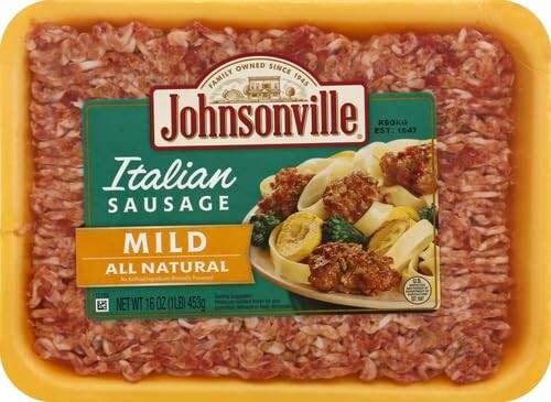 Johnsonville Italian Sausage Mild in packaging