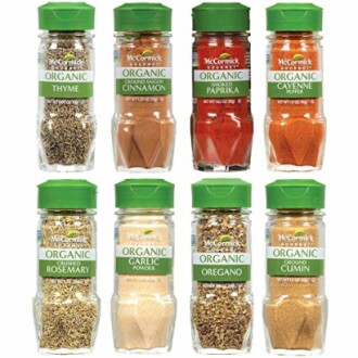 Gourmet Organic Spice Rack Refill Variety Pack